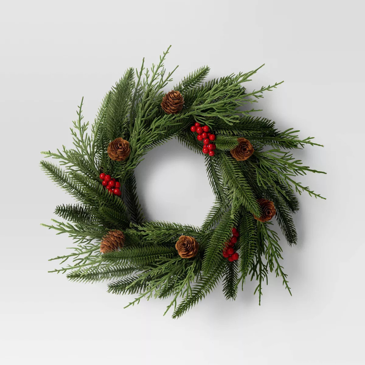 Christmas Holiday Mix Mini Wreath Wreaths - Room Essentials™ | Target