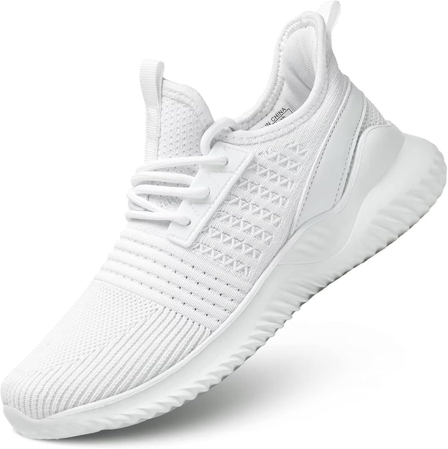 Women's Walking Shoes Lightweight Breathable Running Shoes Non Slip Athletic Fashion Sneakers Mes... | Amazon (US)