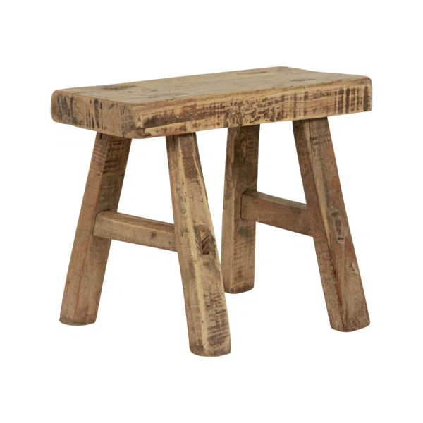 Gibsonton Solid Wood Accent Stool | Wayfair Professional
