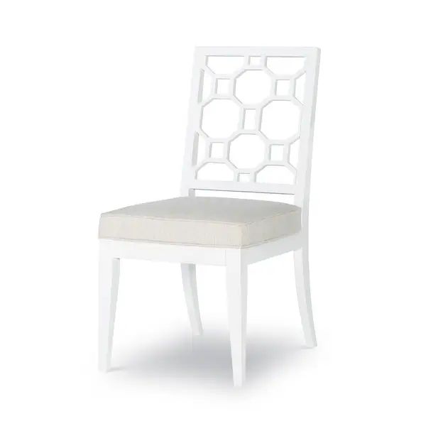 Chelsea by Rachael Ray Lattice Back Side Chair (Set of 2) - Overstock - 34847283 | Bed Bath & Beyond