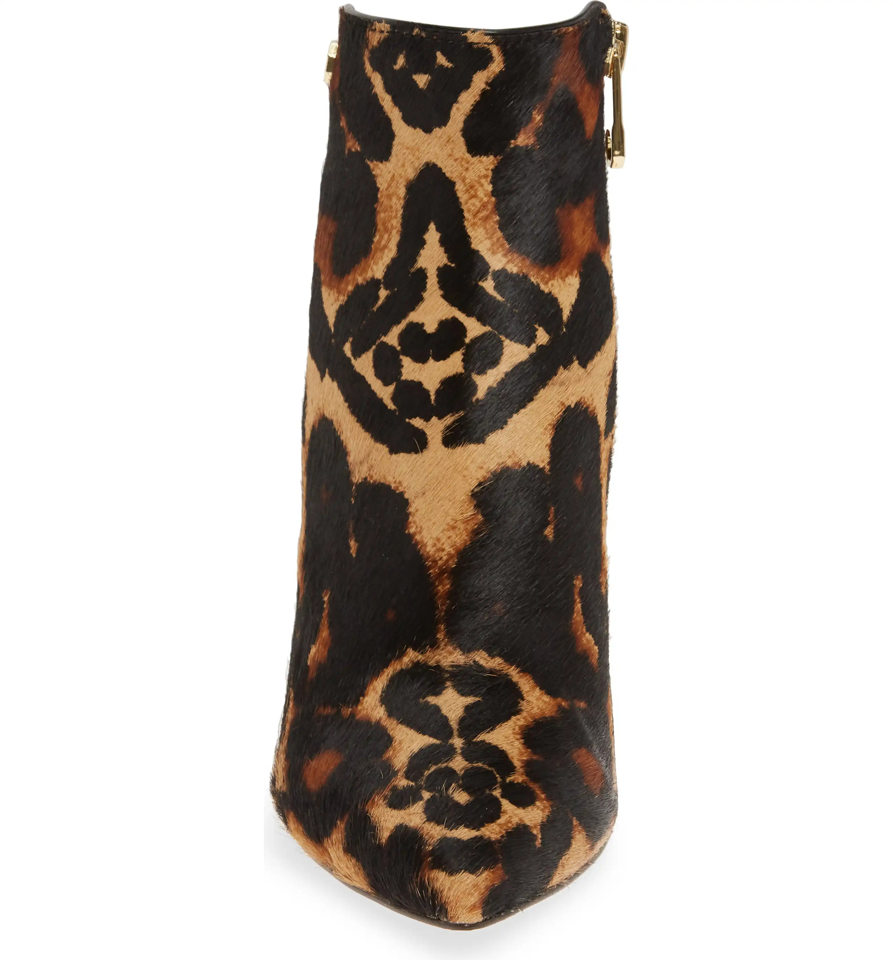 Sid Pointy Toe Genuine Calf Hair Bootie | Nordstrom