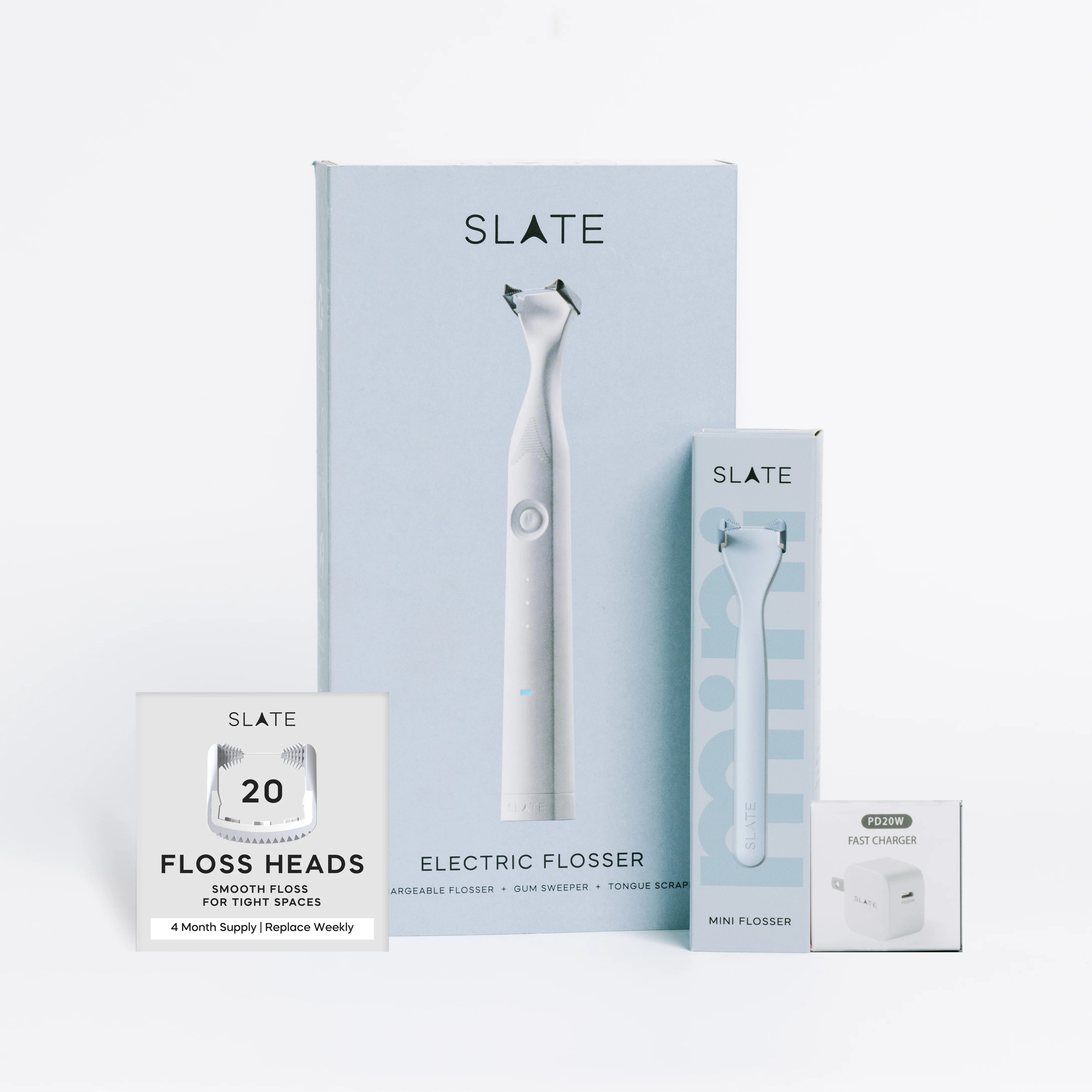 The Complete Clean Bundle | Slate Flosser
