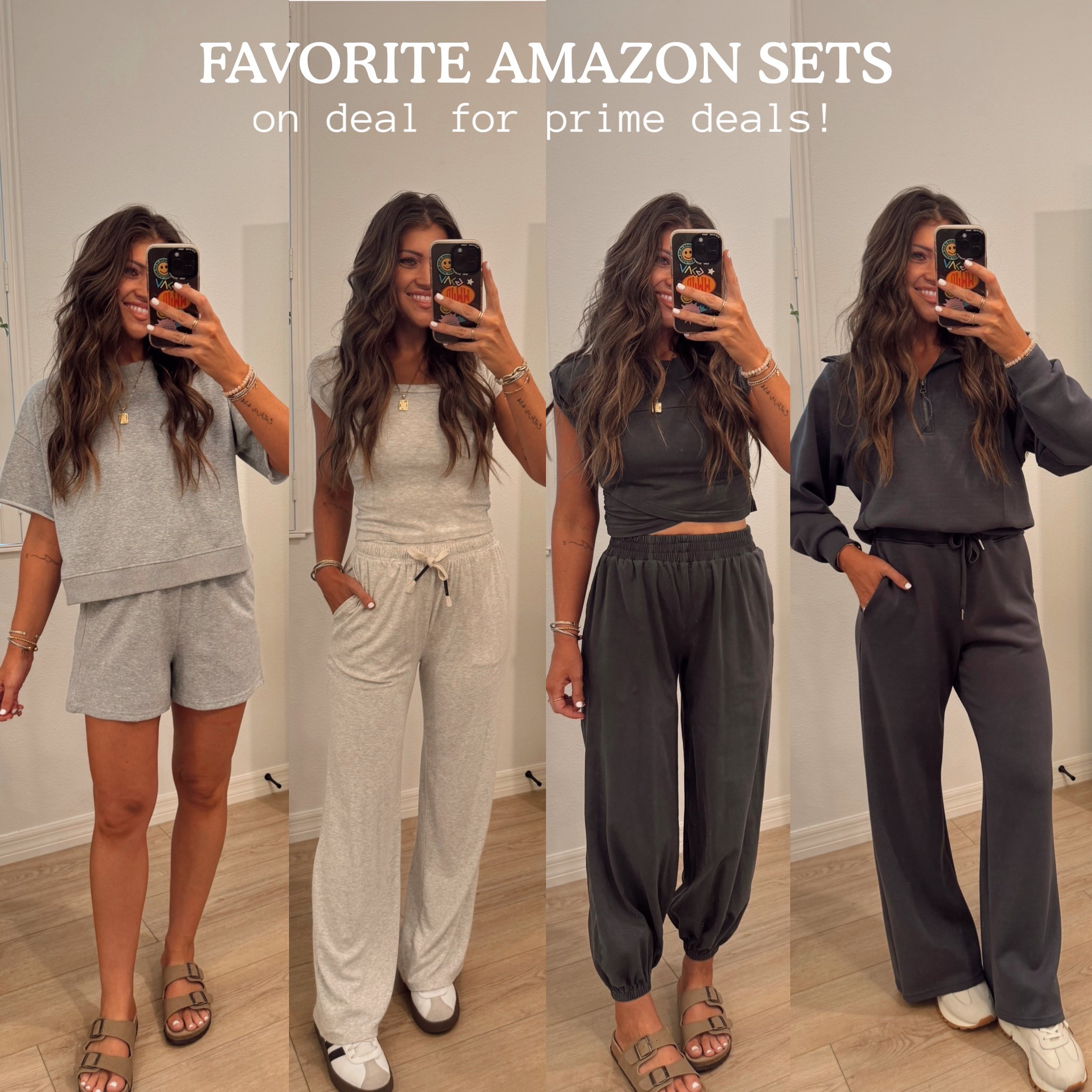 ALL ON DEAL RIGHT NOW! My top favorite matching @amazonfashion sets 🙌🏻🫶🏻 I’m in my true size small in every one. #amazonpartner @amazon  