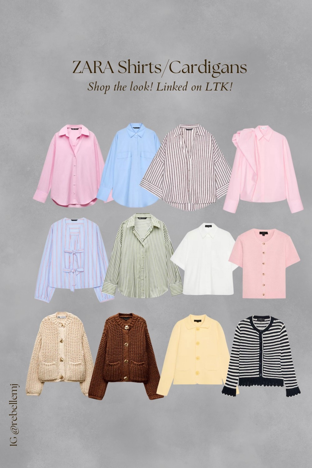 ZARA shirts and cardigans I’m loving for spring!🌸👔

#LTKStyleTip #LTKFindsUnder50 #LTKSpringSale