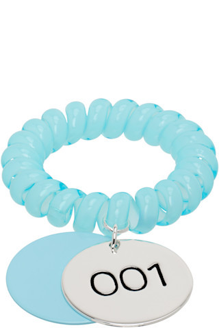 Tory Burch - Blue Locker Room Bracelet | SSENSE