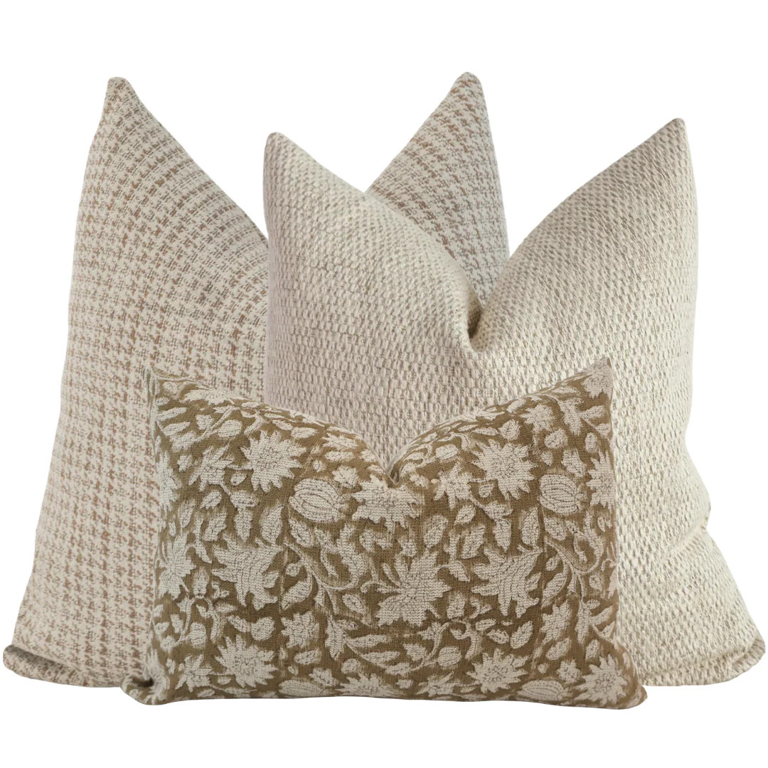 Lightly Toasted Pillow Cover Set | Hackner Home (US)