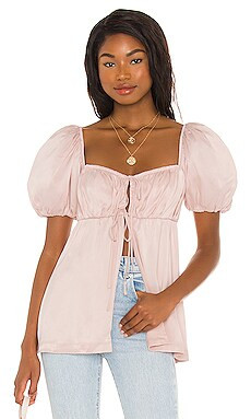 LPA Bansi Top in Blush Pink from Revolve.com | Revolve Clothing (Global)