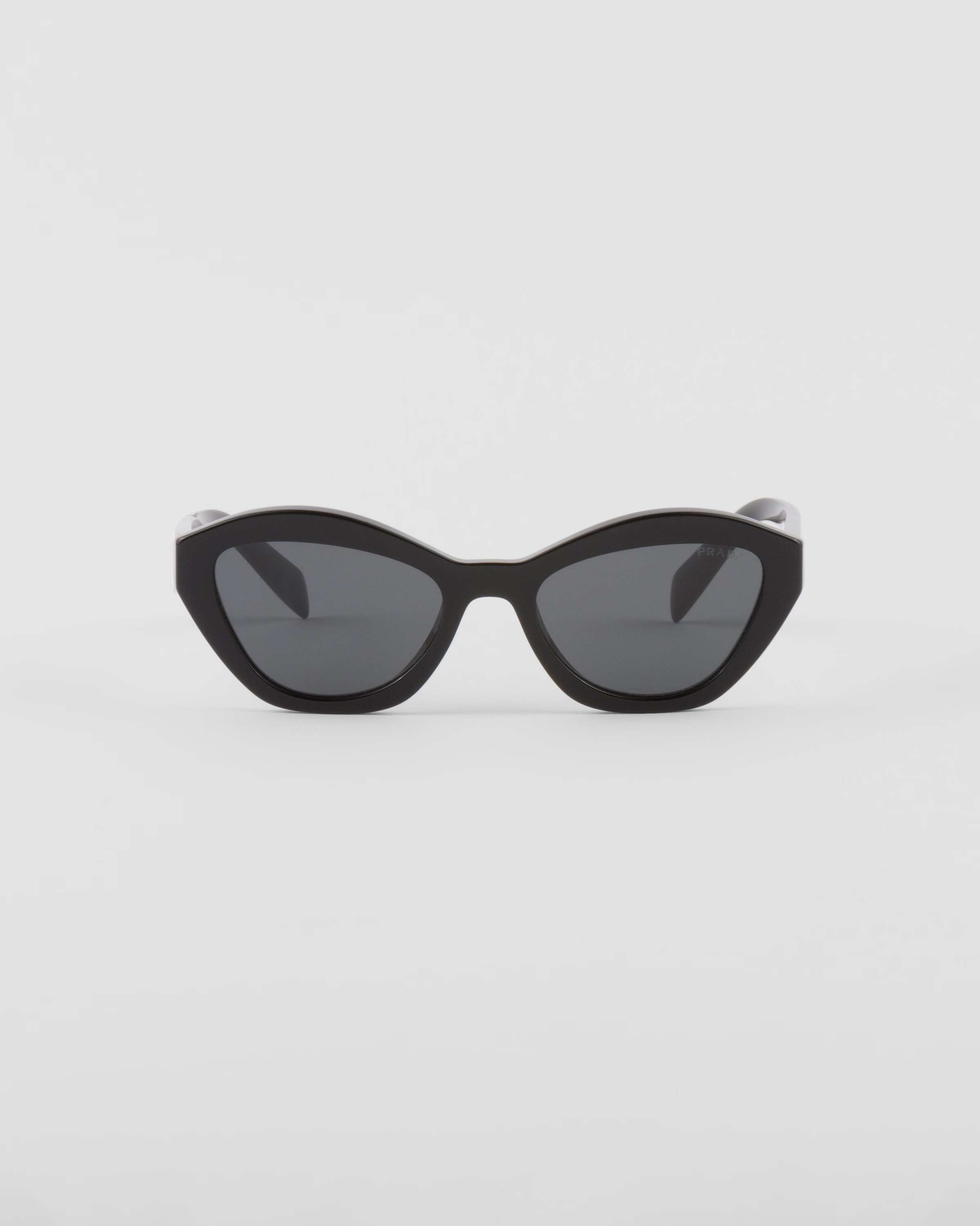 Slate Gray Lenses Prada Logo Sunglasses | PRADA | Prada US