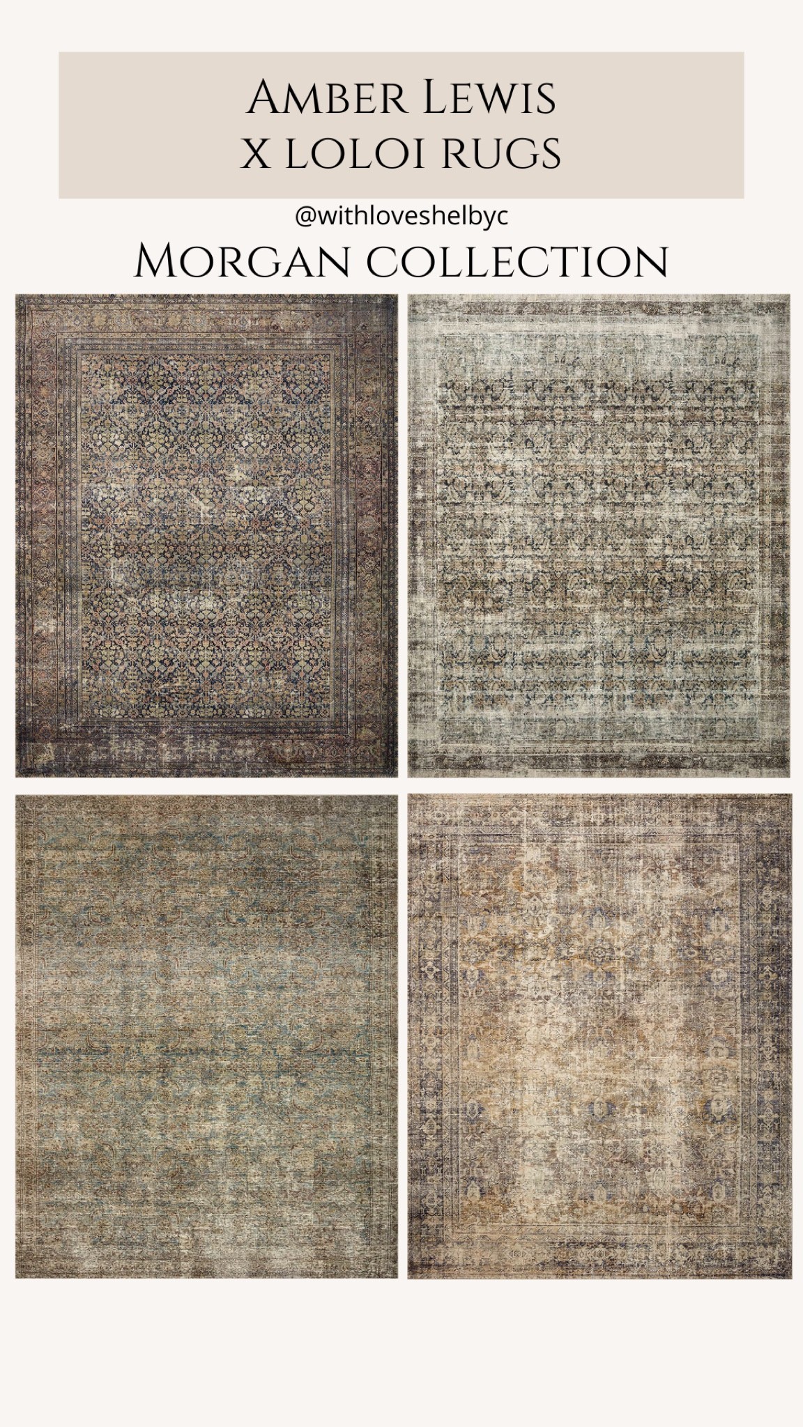 Amber Lewis Loloi fall 2022 rugs 

#LTKunder100 #LTKSeasonal #LTKhome