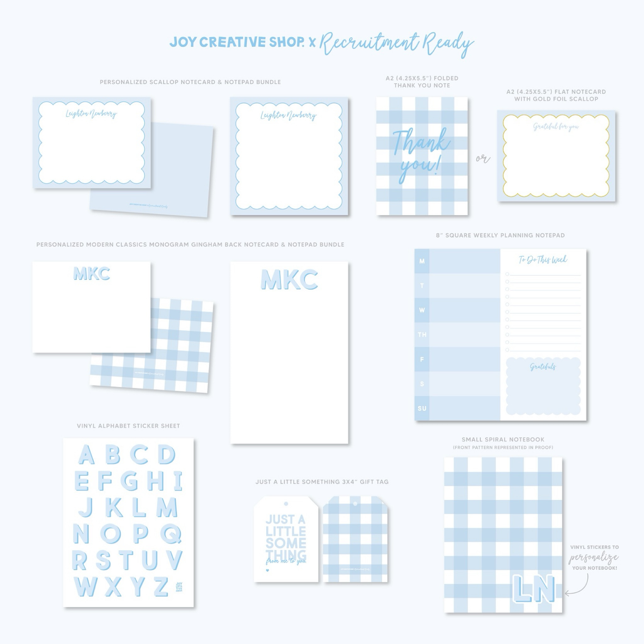 Stationery & journal for your rush bag!!! A MUST HAVE🩵🩵🩵