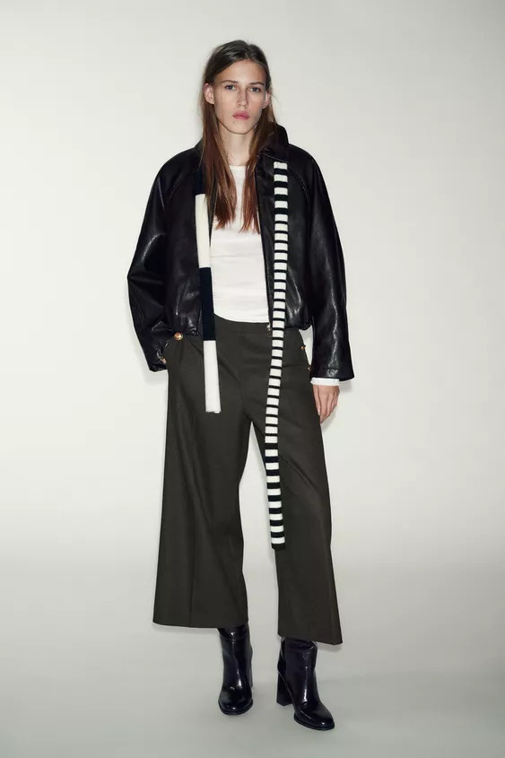 BUTTONED CULOTTES | Zara US