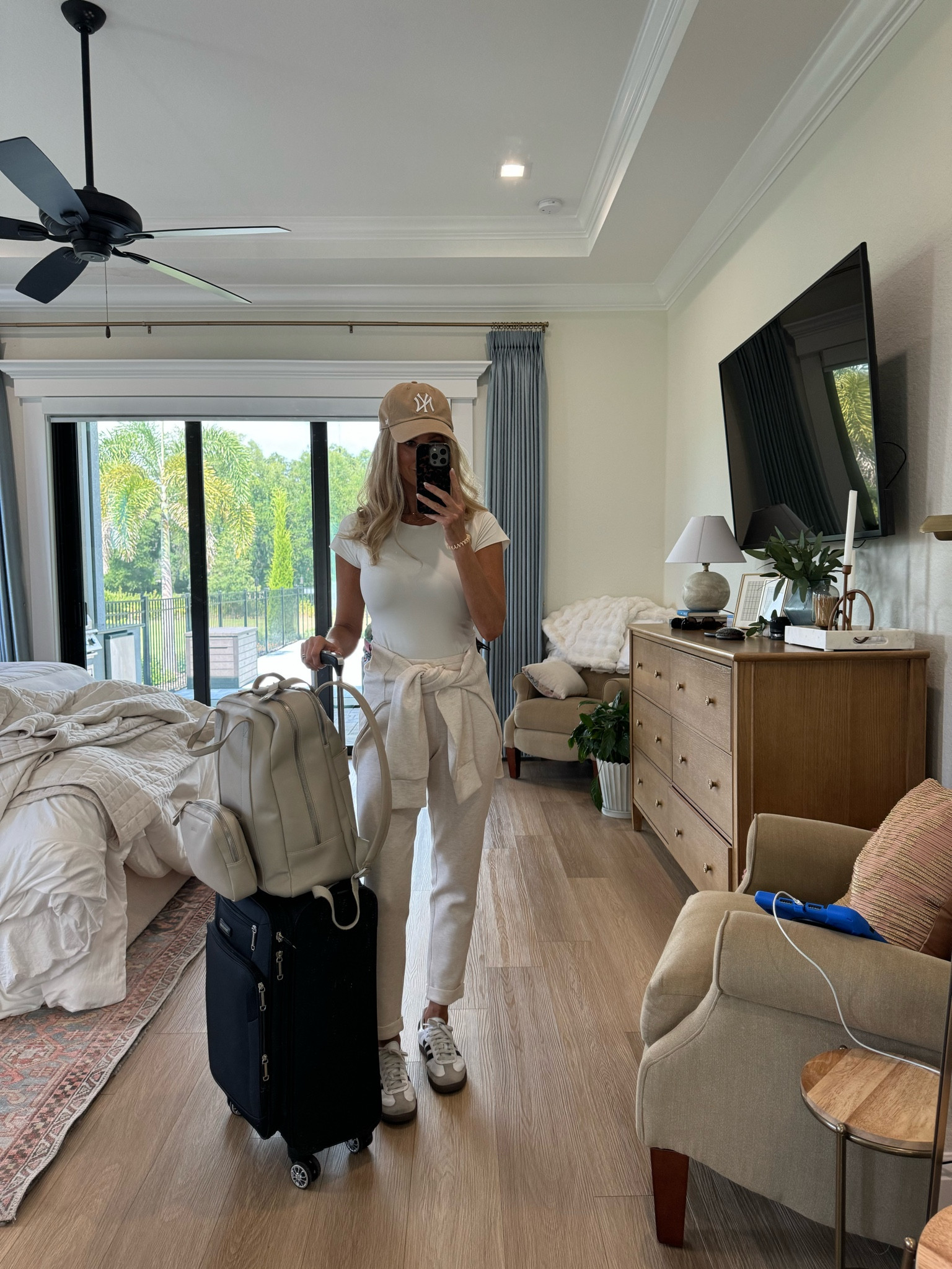 Spanx is THE BEST for travel wear. The comfort is 10/10. 

Wearing XS  

#LTKTravel #LTKShoeCrush