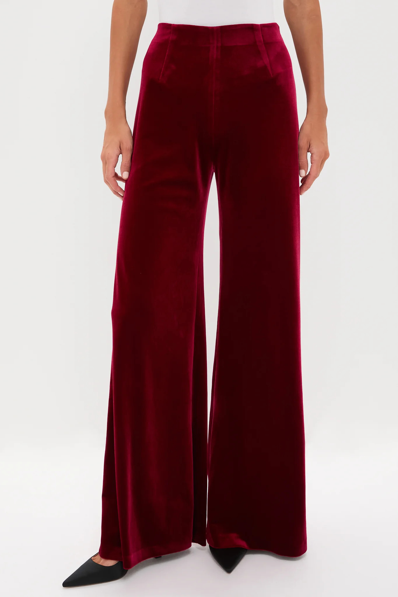 Red Ribbon Velvet Deja Pant | Tuckernuck (US)