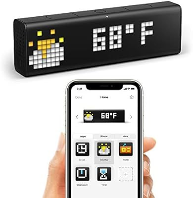 LaMetric Time Wi-Fi Clock for Smart Home | Amazon (US)