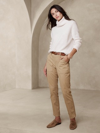 Mid-Rise Slim Cargo Pant | Banana Republic (US)