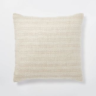Oversized Woven Acrylic Square Throw Pillow - Threshold™ designed with Studio McGee | Target