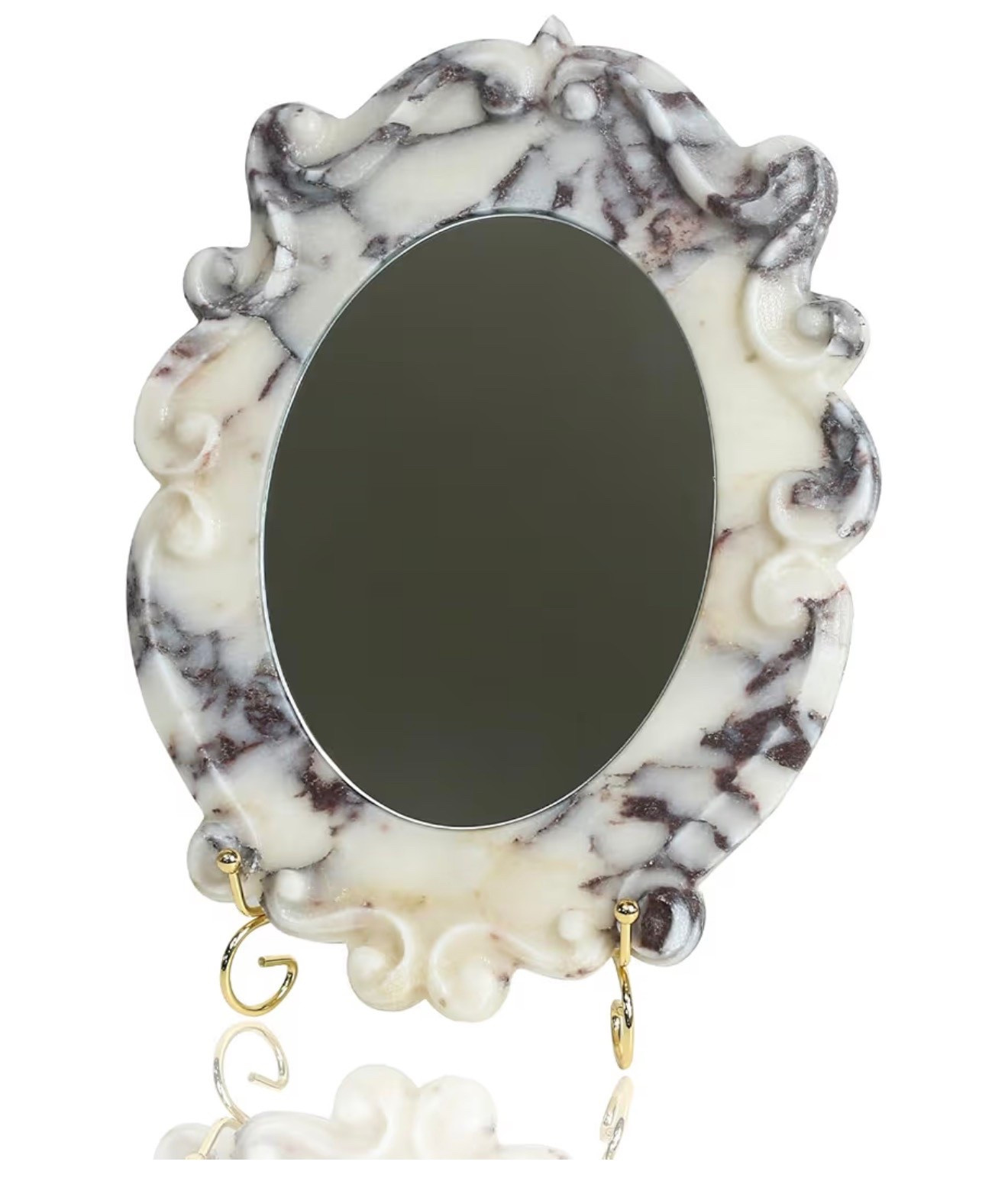 Stunning calacatta viola mirror!!

#LTKU #LTKHome