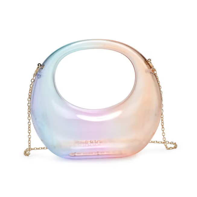 Trave Transparent Acrylic Evening Bag | Eloquii