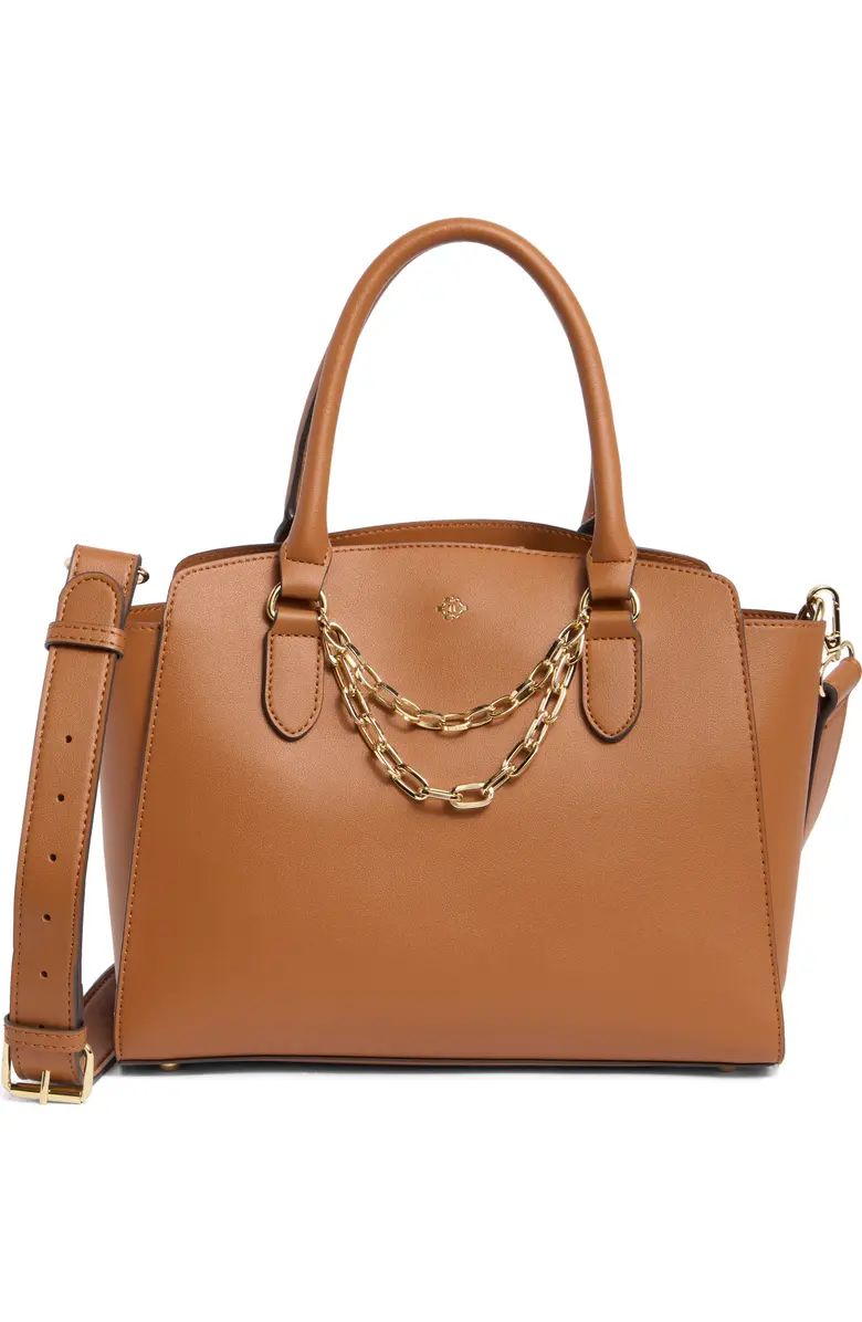 Nanette Lepore Convertible Chain Trim Satchel | Nordstromrack | Nordstrom Rack