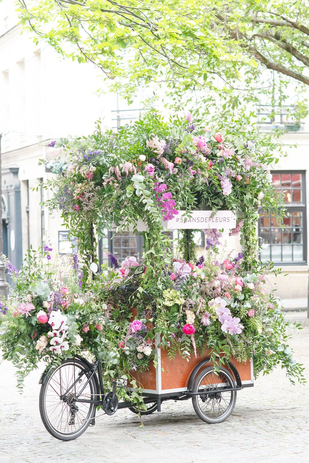 Paris Photography - Paris Flower Cart, Travel Photograph, Neutral French Home Decor, Large Wall A... | Etsy (US)