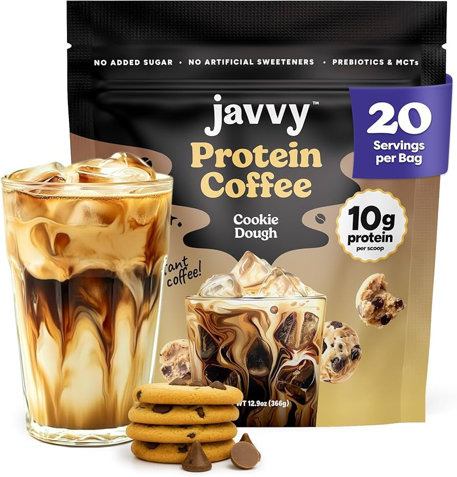 Cookie Dough Protein Iced Coffee - Premium Whey Protein & Instant Iced Coffees - 100% Natural Col... | Amazon (US)