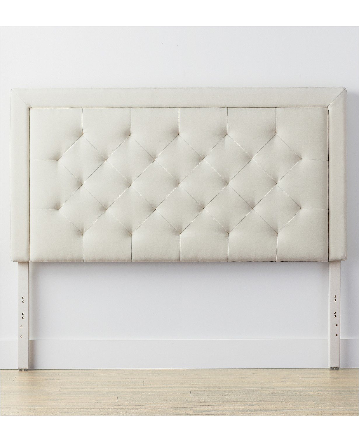 Upholstered Headboard with Diamond Tufting, Full | Macys (US)