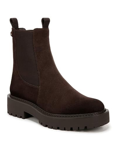 Sam Edelman Women's Laguna Chelsea Boot Chocolate Brown 8.5 Medium | Amazon (US)