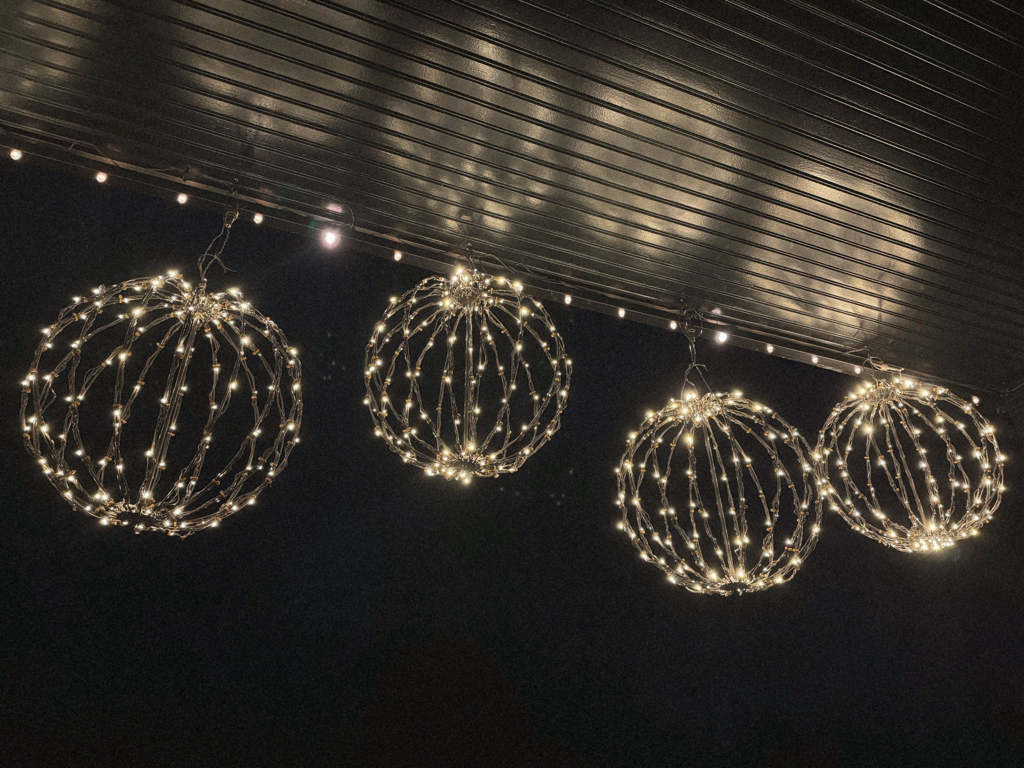 New front porch lights for the holidays 🎄✨💡 LOVE THEM! They all connect! I did different heights for some balance. They’re waterproof / lightweight & so pretty!! Amazon find 😍

Home decor / porch / patio / outdoor / Christmas decor / home / lights / holidays / Holley Gabrielle / cyber Monday 

#LTKHoliday #LTKHome #LTKCyberWeek