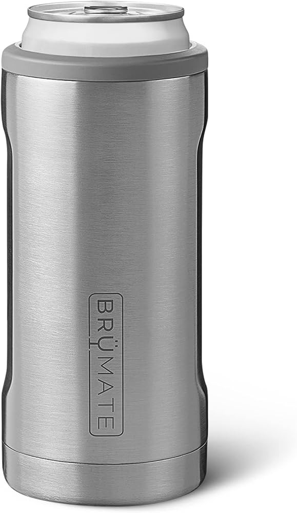 Br\u00fcMate Hopsulator Slim Can Cooler Insulated for 12oz Slim Cans | Skinny Can Coozie Insulate... | Amazon (US)