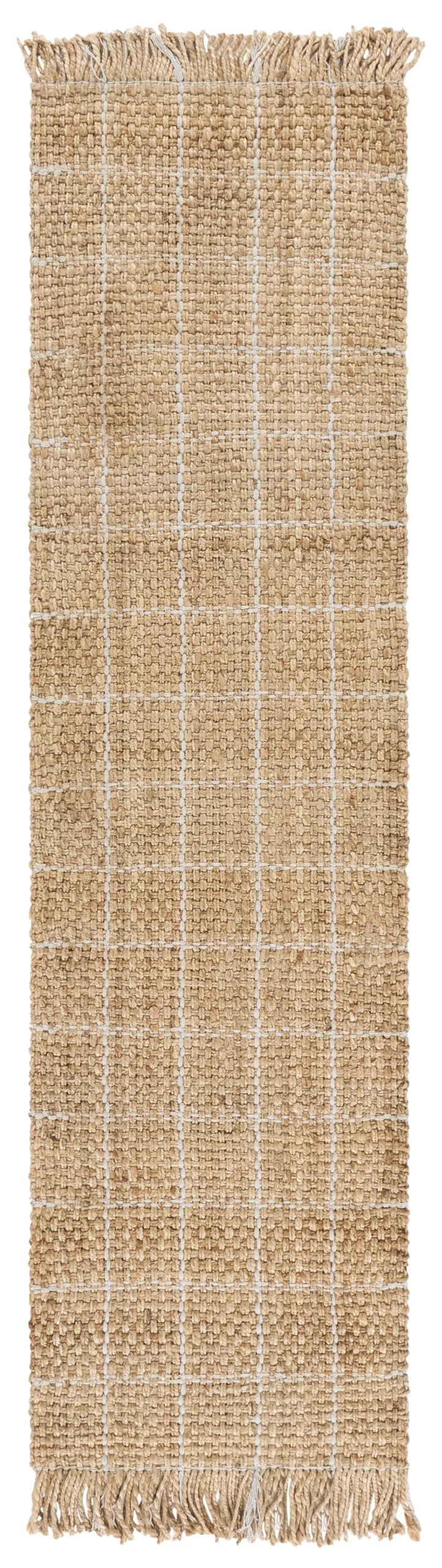 SAFAVIEH Natural Fiber Collection Area Rug - 2'3" x 8' Runner, Natural & Bleach Color, Handmade J... | Amazon (US)