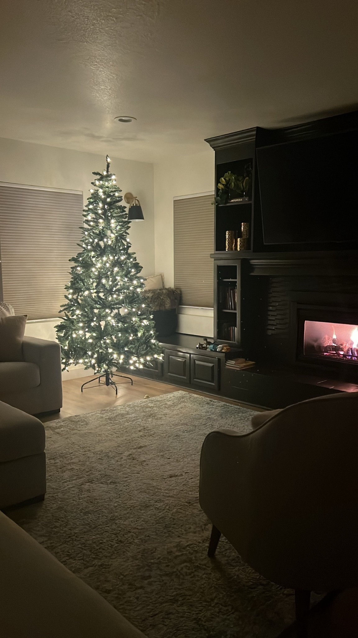 🎄Adorable Amazon Christmas Tree! 
I’m impressed with the fullness, the color and the lights! We haven’t dressed our tree yet, but I love how beautifully it glows. If you need a tree, order this cutie! 
We have 8 foot ceilings. We bought the 7.5 option. 

#LTKHome #LTKSeasonal #LTKHoliday