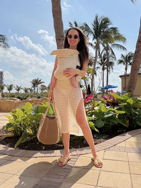 Vacation outfit. Amazon coverup with the Artipoppe baby carrier! This thing is so expensive but one of my most used baby items so it’s worth every single penny! 

#LTKfamily #LTKtravel #LTKfindsunder50