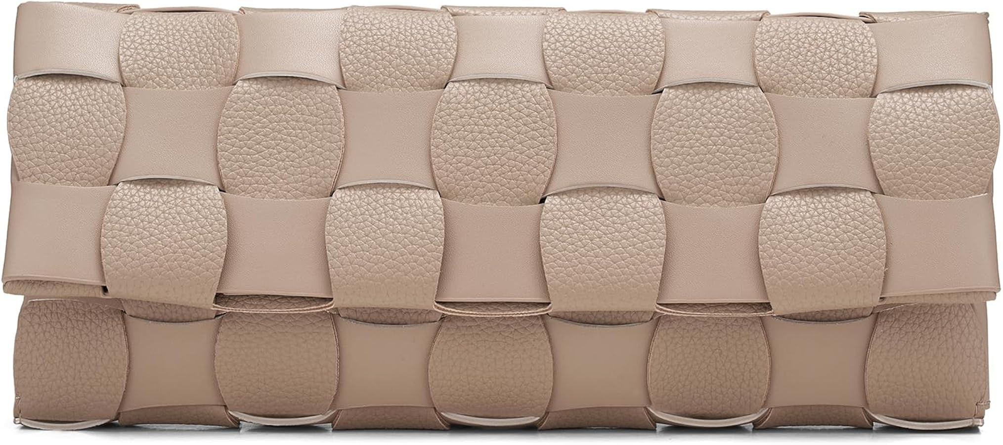 CHUNLI Woven Evening Clutch Purses for Women, PU Crossbody Shoulder Purse Handbag for Evening, Fo... | Amazon (US)