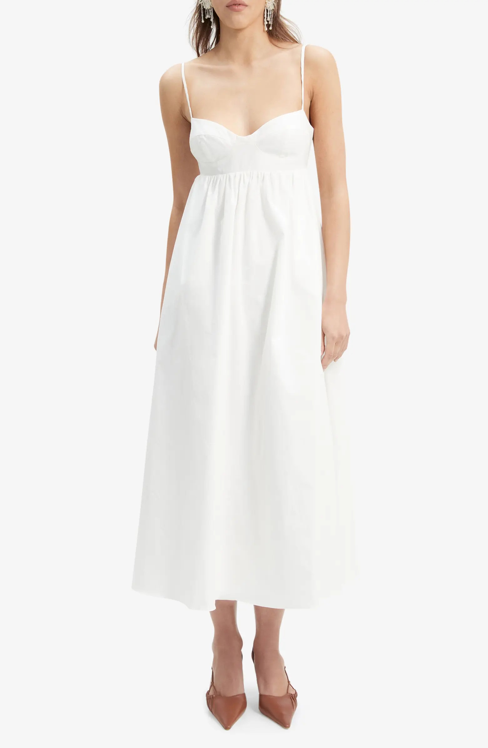 Bardot Lenora Cotton Midi Sundress | Nordstromrack | Nordstrom Rack