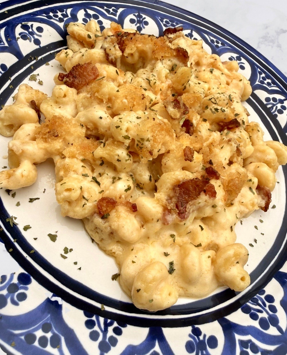 If you’ve been following along for a while, you know I’m always looking for healthier swaps that still taste good.

One of my favorite @Thrive Market finds lately has been Brami pasta. It’s made from Italian lupini beans, has an impressive amount of protein and fiber and actually holds up really well in recipes and leftovers 🙌

I used it in tonight’s Bacon Macaroni and Cheese Au Gratin and nobody complained. Which, if you have kids, is probably the highest compliment a pasta can receive 😆

You can find it here ↓

And the recipe for Baked Macaroni and Cheese Au Gratin on the blog. Link in bio🔗

#LTKHome #LTKmomlife #LTKfoodie