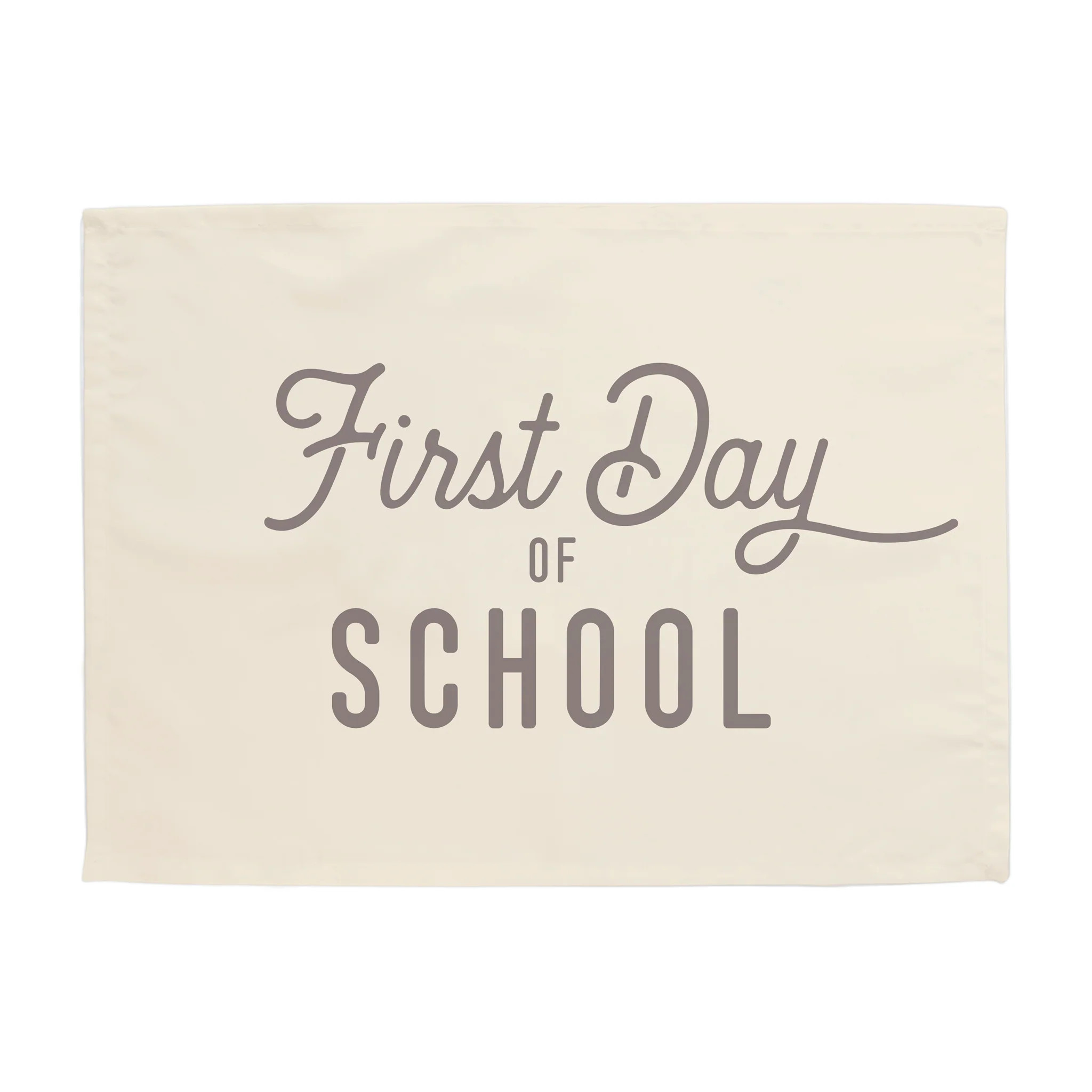 First Day of School Banner | Hunny Prints