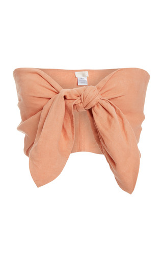 Micky Knot-Detailed Bandeau Top | Moda Operandi Global