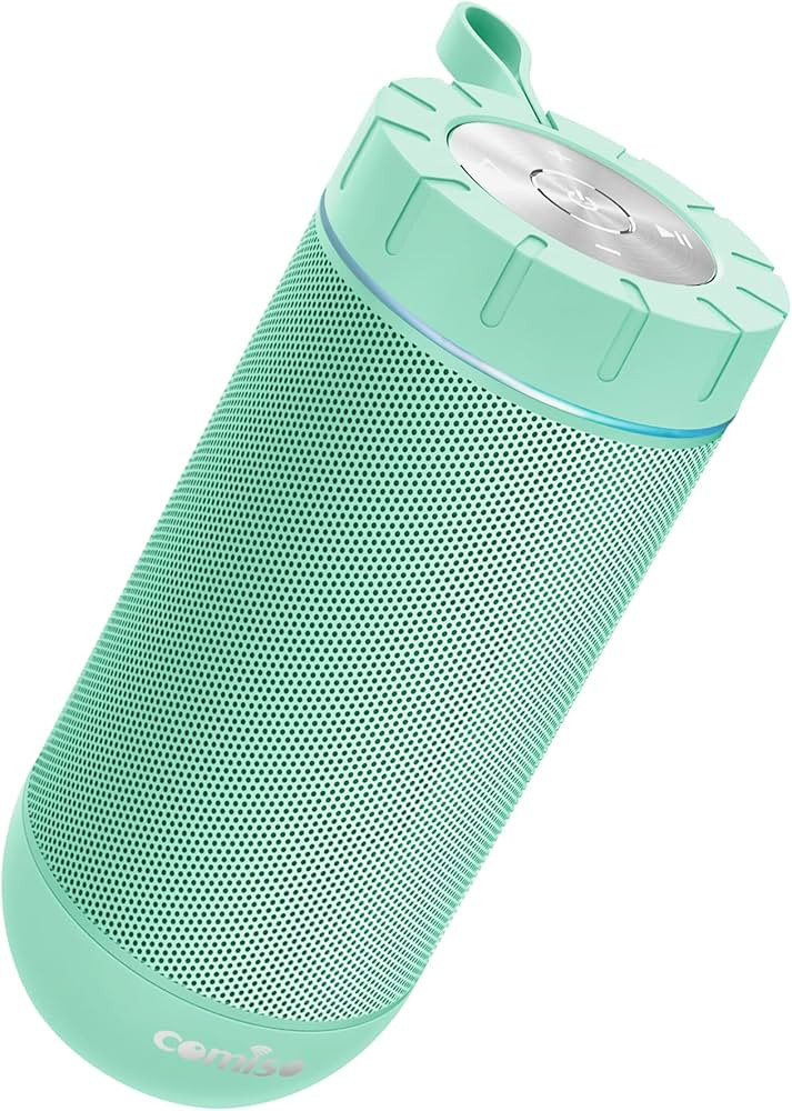 comiso Bluetooth Speakers with IPX5 Waterproof, 24H Playtime, Wireless Stereo Dual Pairing, Porta... | Amazon (US)