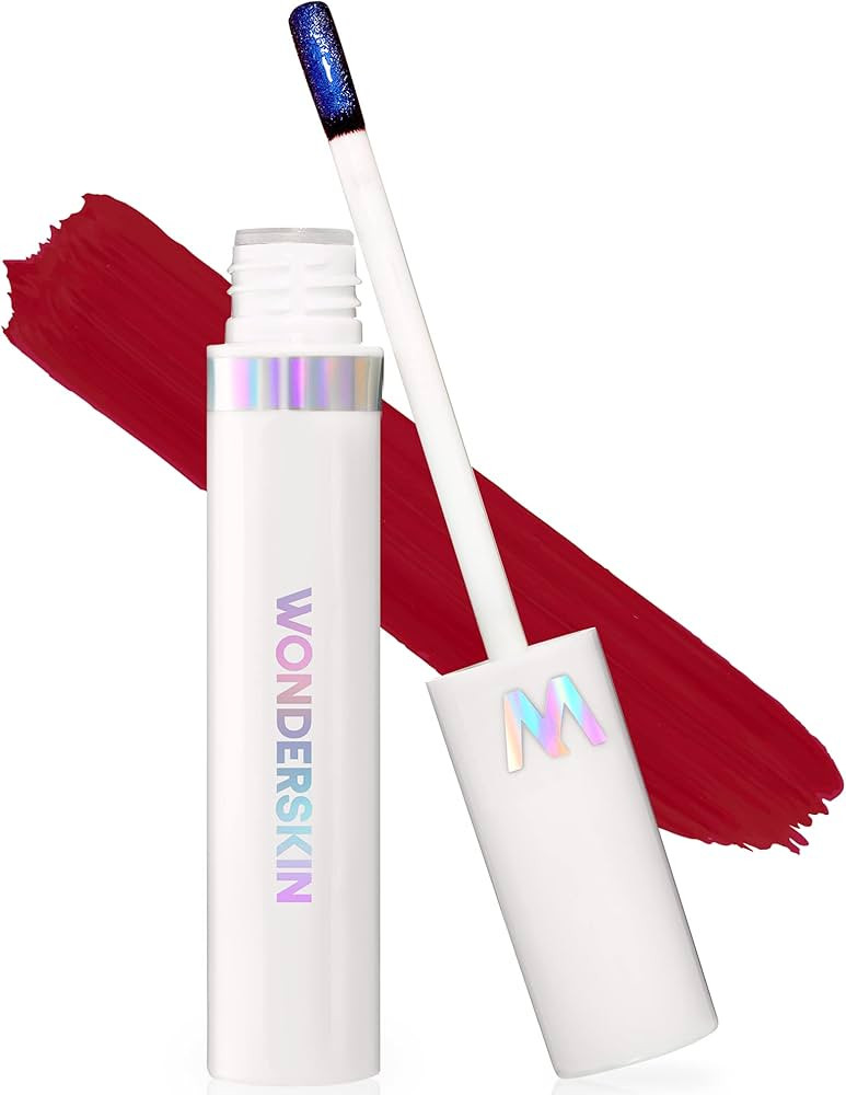 Wonderskin Wonder Blading One Step Lip Stain Masque, Long Lasting Stain & Go Lip Tint Color, Tran... | Amazon (US)