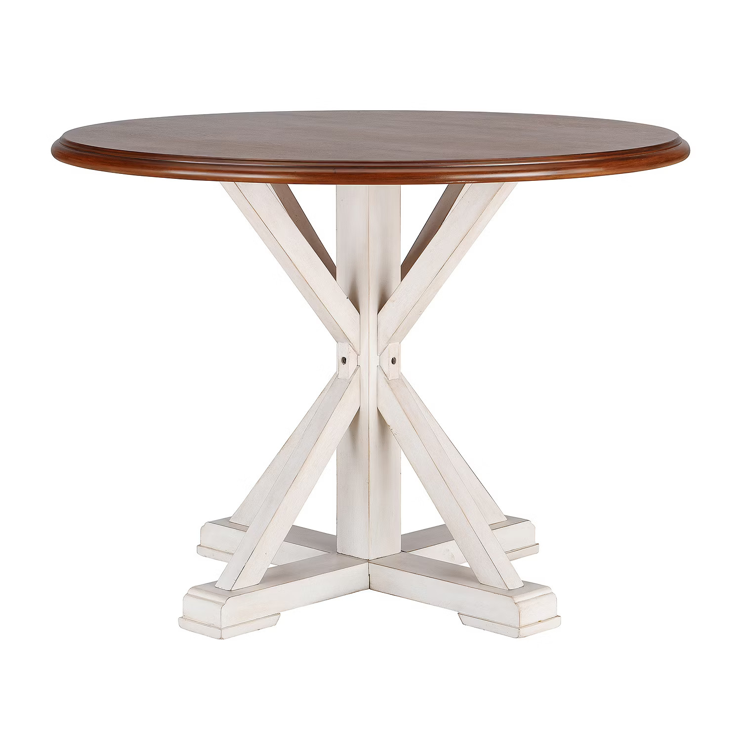 Pocksen Table Round Wood-Top Dining Table | JCPenney