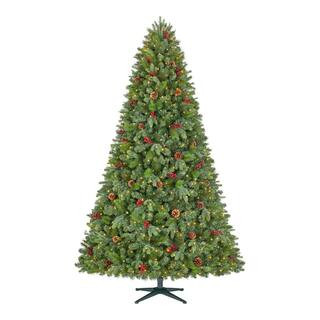7.5 ft. Pre-Lit LED Westwood Fir Artificial Christmas Tree with 650 Warm White Micro Fairy Lights | The Home Depot