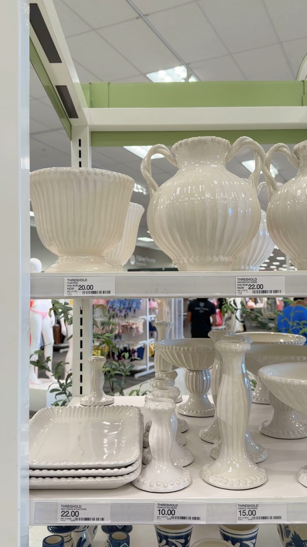 Target spring decor - The footed planter caught my eye 😍