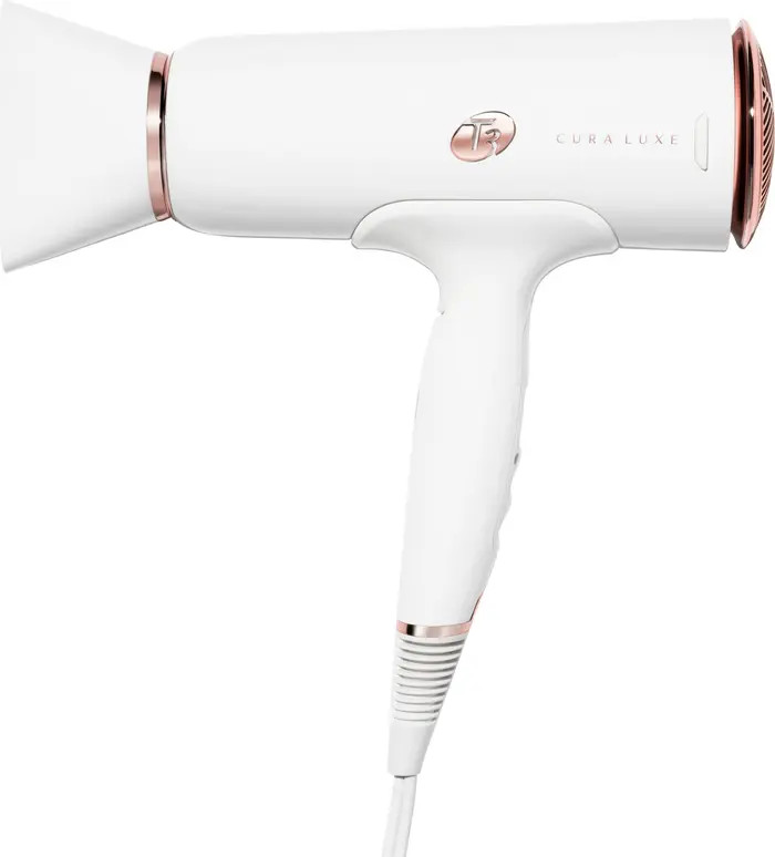 T3 Cura Luxe Professional Ionic Hair Dryer with Auto Pause Sensor | Nordstrom | Nordstrom