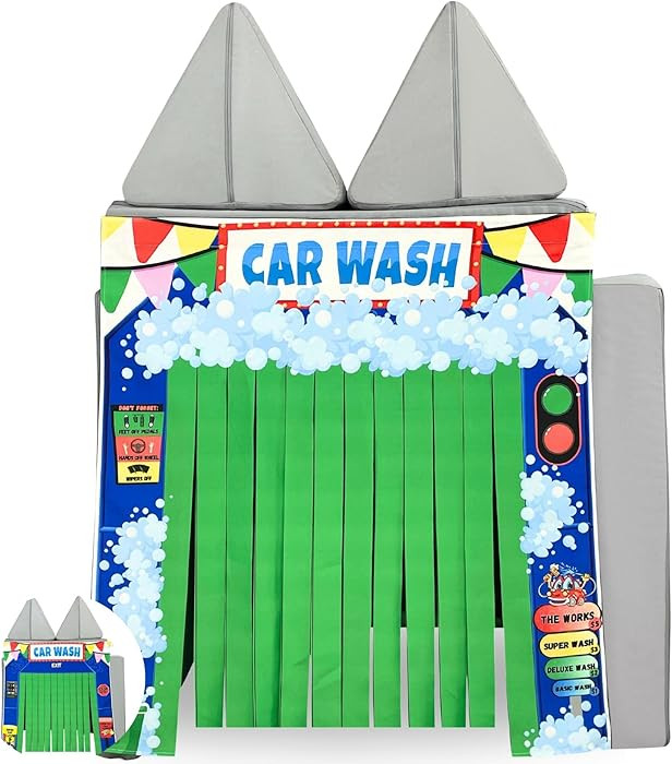 Couch Swag Play Panel for Childrens Foam Sofa Kids Couch (Car Wash) | Amazon (US)