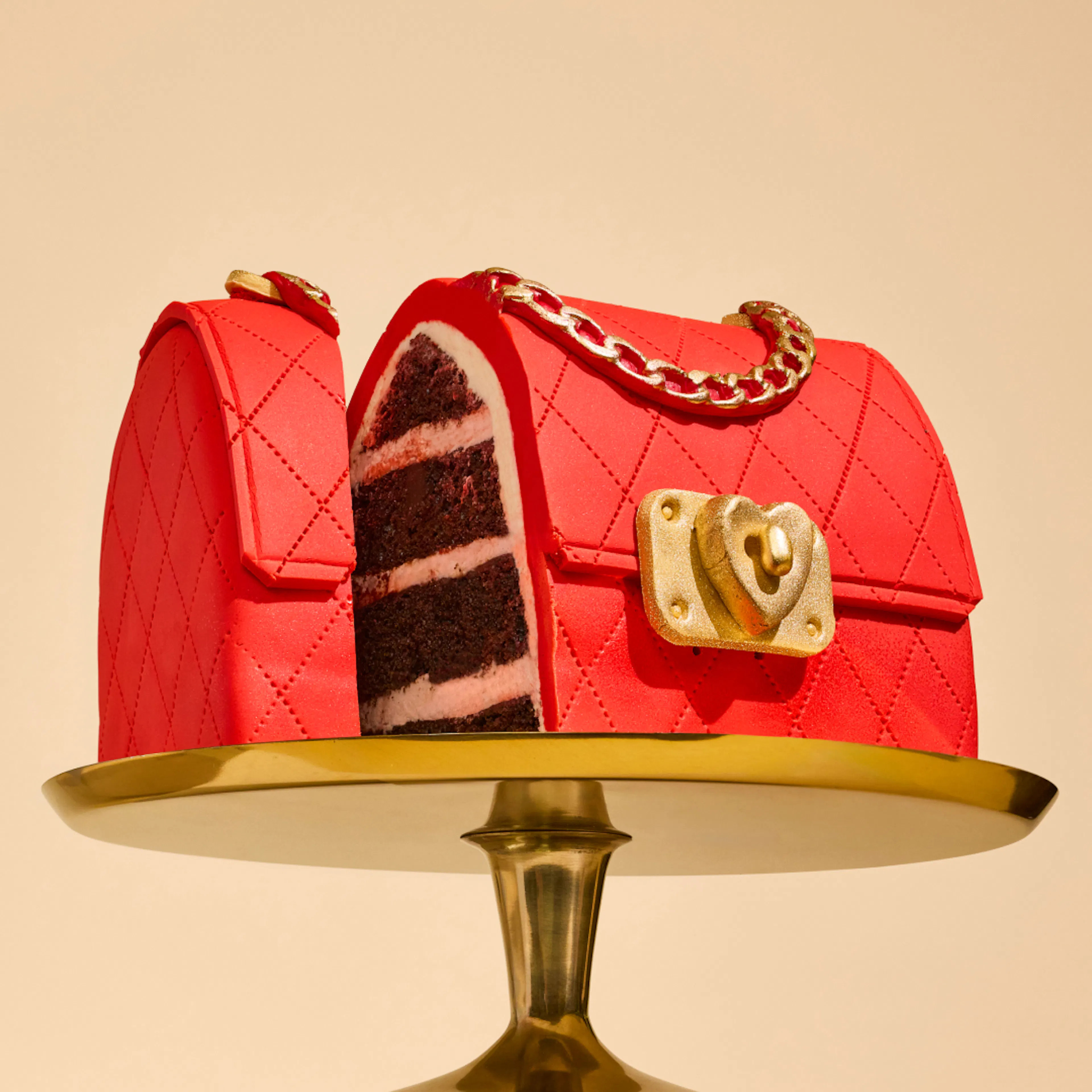 The Date Night Handbag Cake – Rouge by Duff Goldman | Goldbelly | Goldbelly