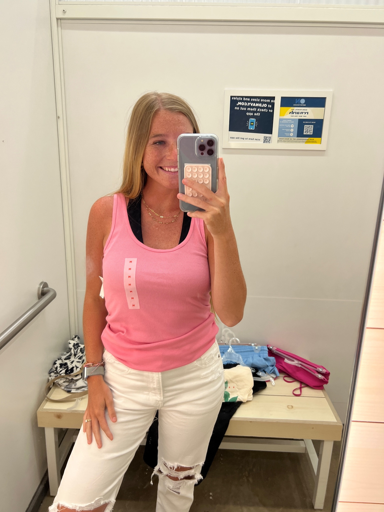 In love with this tank!! I got it in 2 colors! 

#LTKsalealert #LTKunder50 #LTKfit