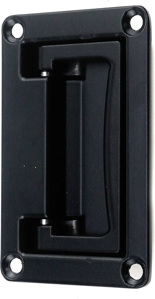 Bitray Recessed Pull Handles Black Toolbox Recessed Flush Pull Handle | Amazon (US)