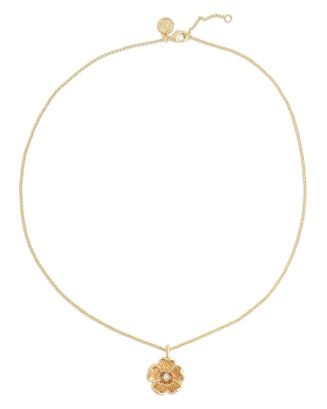 Wildflowers Pavé Flower Pendant Necklace, 16"-17" | Bloomingdale's (US)
