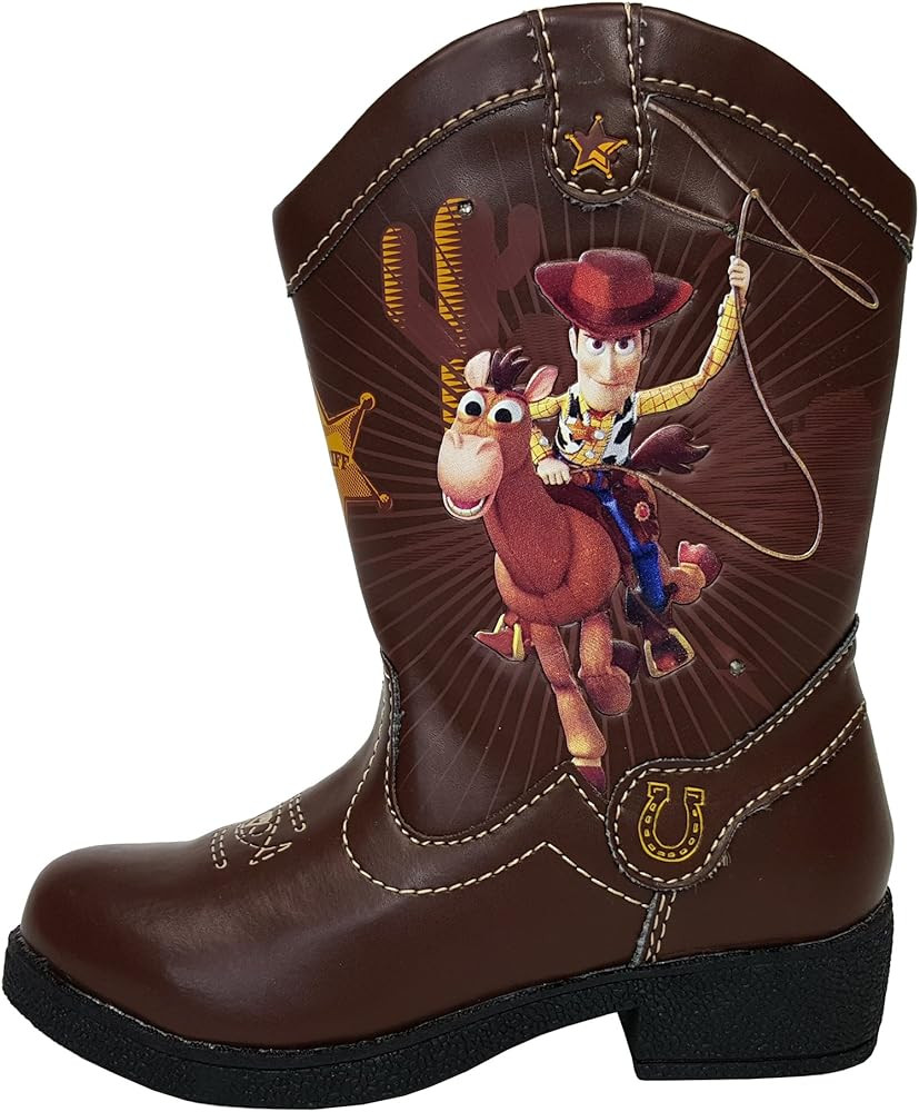Toy Story II Woody Light Up Toddler Boys Cowboy Boots | Amazon (US)
