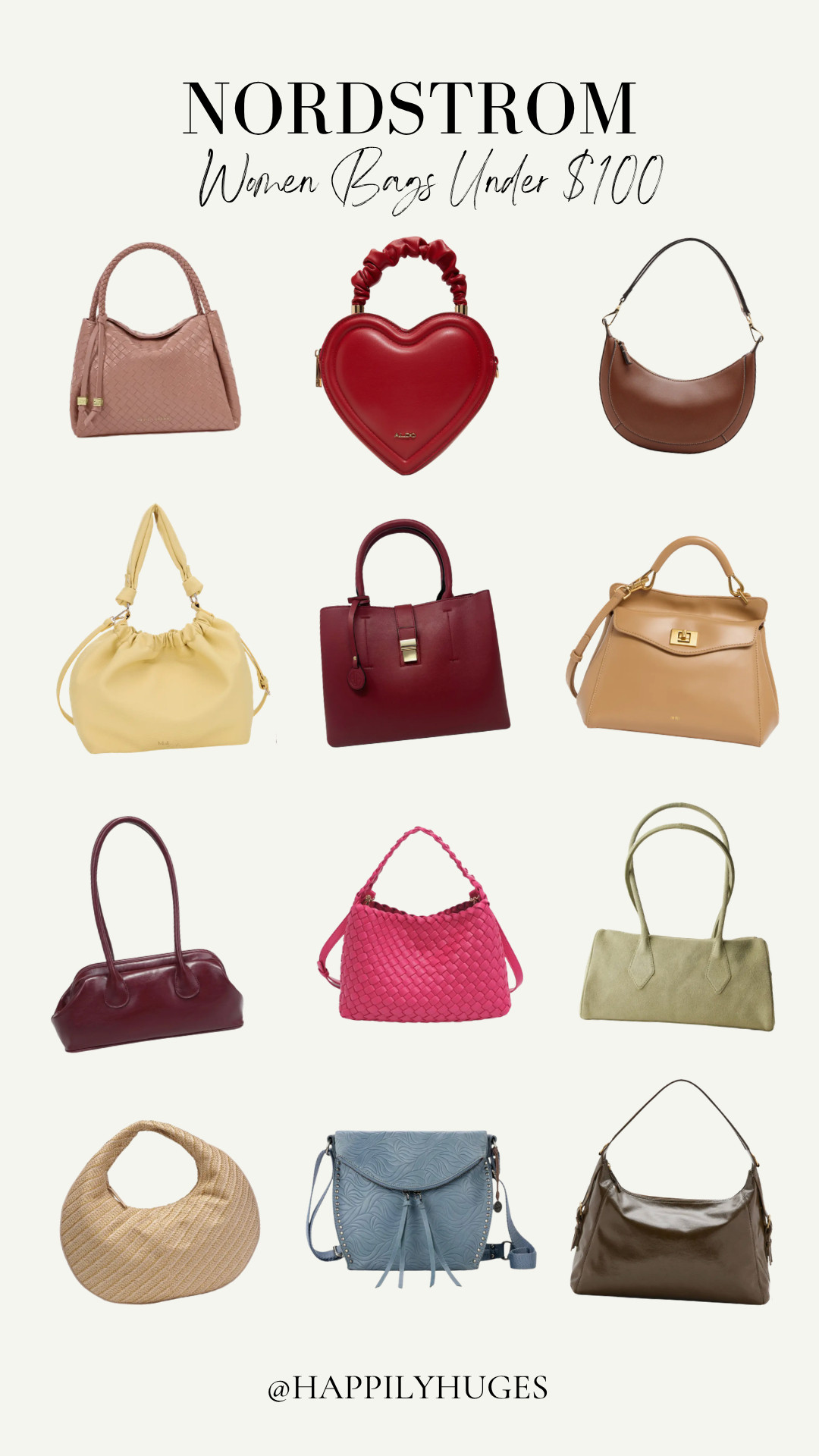 Upgrade your bag collection without breaking the bank with women’s bags under $100 from Nordstrom, check these out. 

 #LTKgrwm #LTKootd
